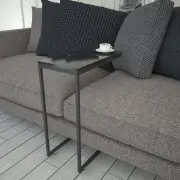 Odkládací stolek CALLEN – Černá / Bílá 2885 ASIRGROUP