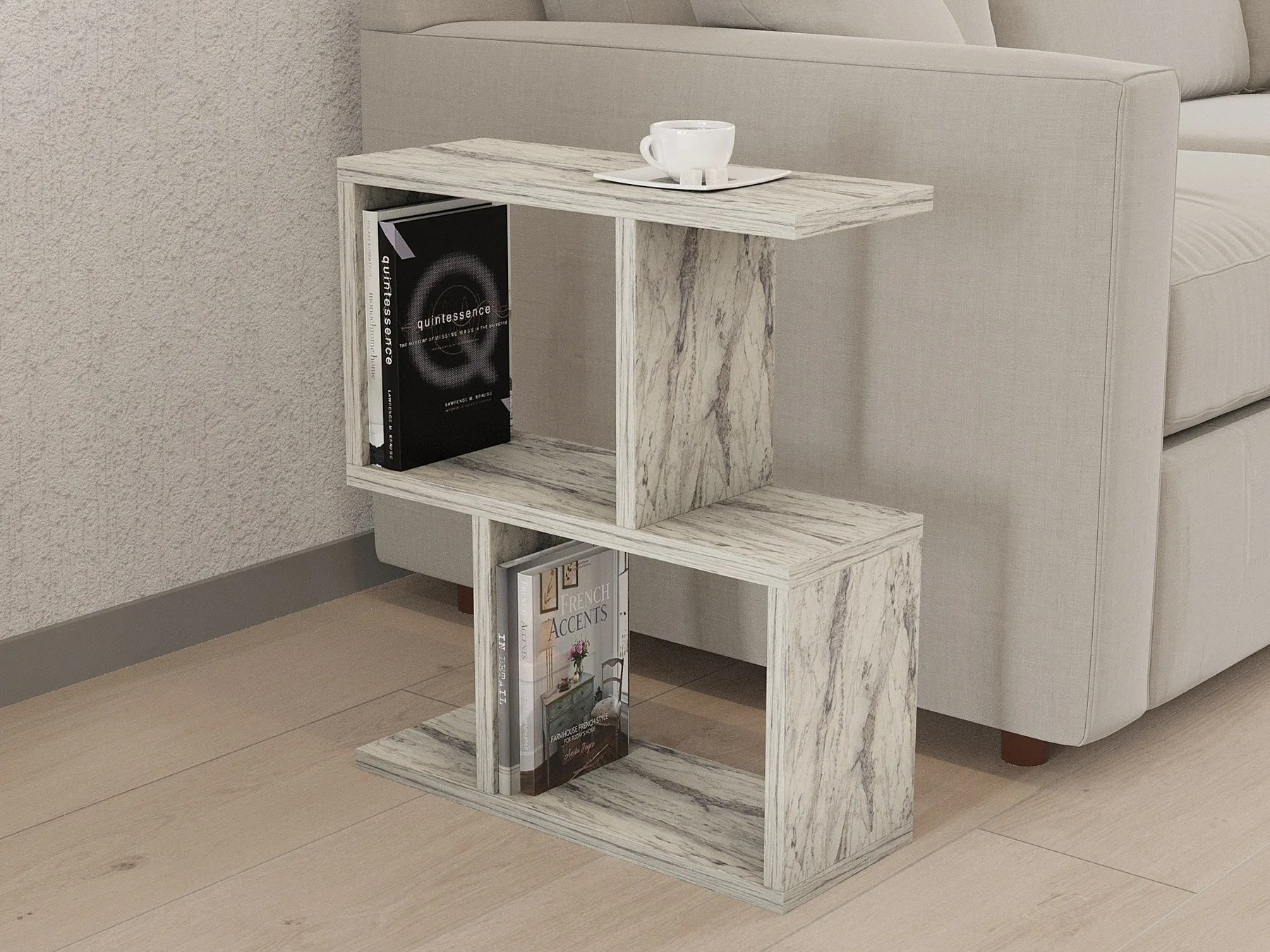 Odkládací stolek ZET – Mramor ASIRGROUP