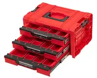 Organizér QBRICK SYSTEM PRO RED HD Expert Zásuvkový 3 Rojaplast (foto 2)
