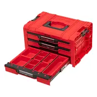 Organizér QBRICK SYSTEM PRO RED HD Expert Zásuvkový 3 Rojaplast (foto 32)