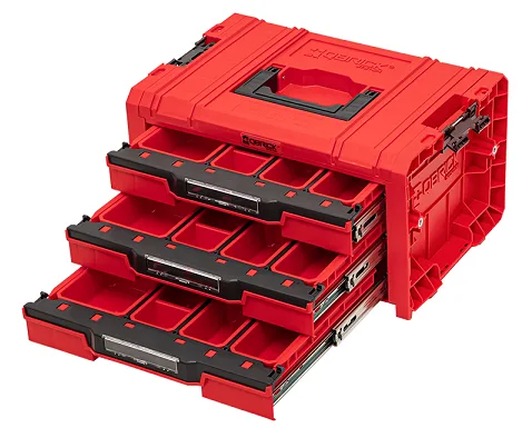 Organizér QBRICK SYSTEM PRO RED HD Expert Zásuvkový 3 Rojaplast (foto 23)