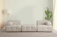 Pohovka trojmístná DOBLO 3 Seater ( L1-Pouffe-1R) ASIRGROUP (foto 2)