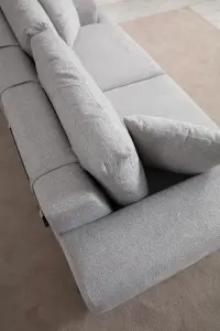 Pohovka trojmístná ETI Oak 3 Seater -Grey ASIRGROUP (foto 14)