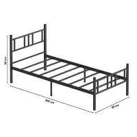 Postel AKIN 90x190 cm ASIRGROUP (foto 12)