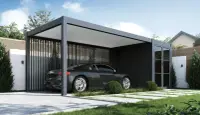 Přístřešek PRESTIGE Hliníkový na auto 5,3x3 m Rojaplast (foto 33)
