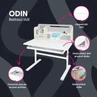 Rostoucí psací stůl ODIN Kondela (foto 2)
