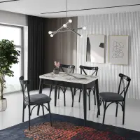 Rozkládací jídelní stůl DOLUNAY ASIRGROUP (foto 2)