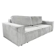 Rozkládací pohovka HARPERA BIG SOFA – Světle šedá Kondela