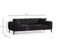 Rozkládací pohovka trojmístná ATHENA 3 Seater ASIRGROUP (foto 10)