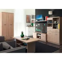 RTV Stolek 2D, dub sonoma, TOPTY TYP 35 Kondela (foto 4)