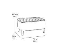 SALEMO 3 seater Rojaplast (foto 19)