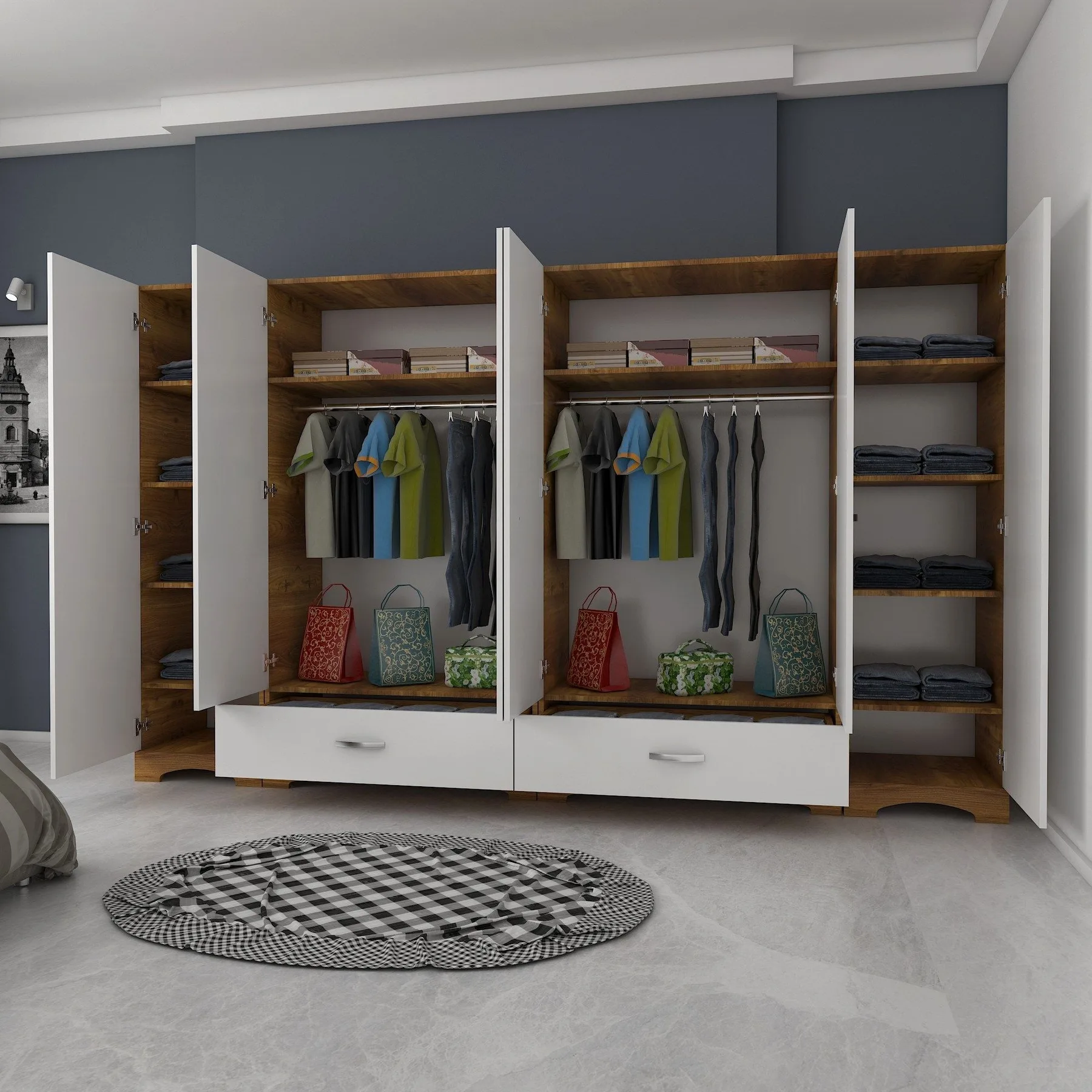 Šatní skříň F4 SOLARIS ASIRGROUP (foto 10)