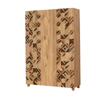Šatní skříň LEVA 120x189x48 cm ASIRGROUP (foto 19)