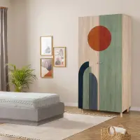 Šatní skříň LIDYA 90x192x52 cm ASIRGROUP (foto 15)