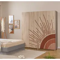 Šatní skříň LONI 180x192x52 cm ASIRGROUP (foto 3)