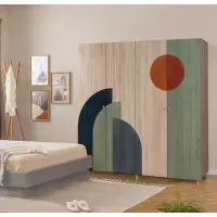 Šatní skříň LONI 180x192x52 cm ASIRGROUP (foto 4)