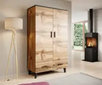 Šatní skříň LOTTA 2D2S Halmar (foto 6)