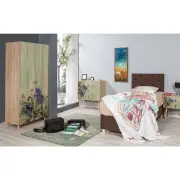 Šatní skříň STIL 90x192x52 cm – Dub / 727 ASIRGROUP