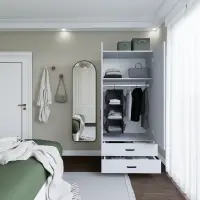 Šatní skříň YAMAN 40x182x47 cm ASIRGROUP (foto 31)