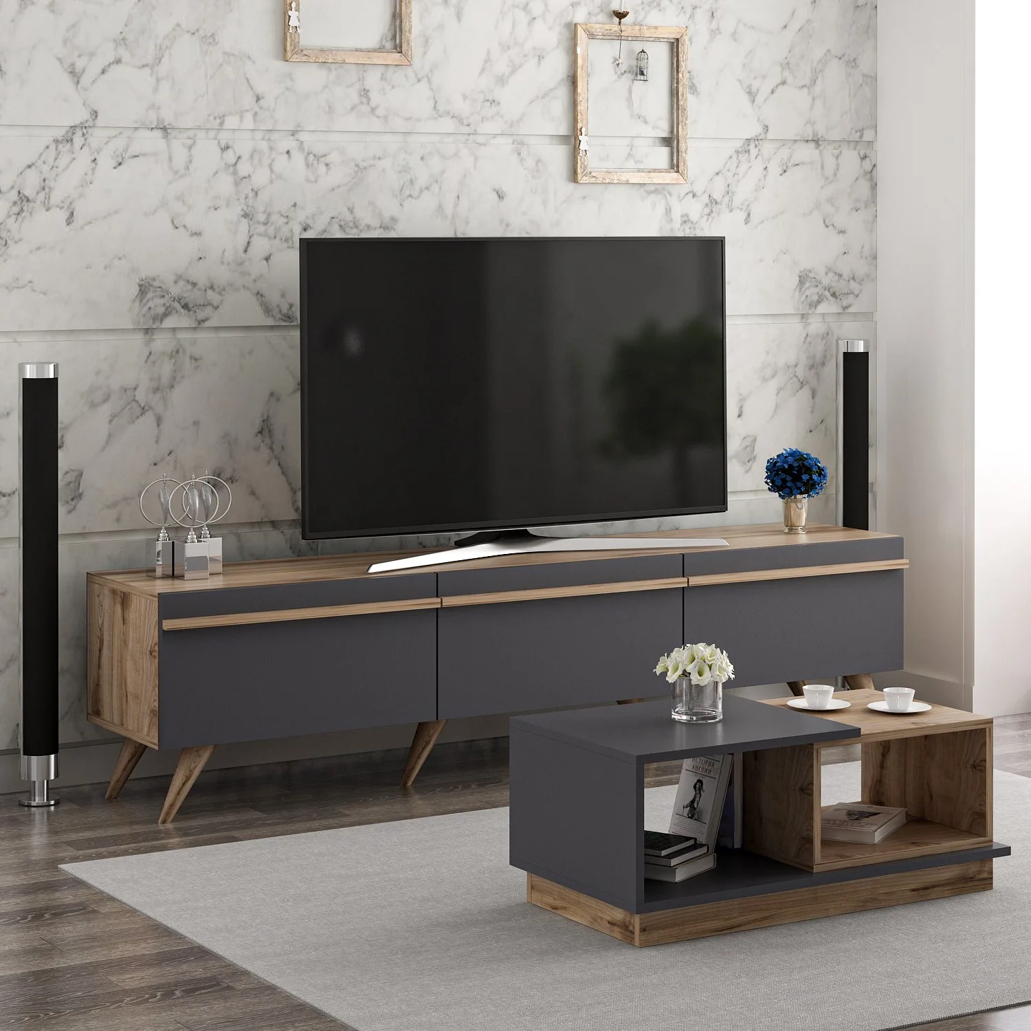 Obývací stěna AMSTERDAM ASIRGROUP