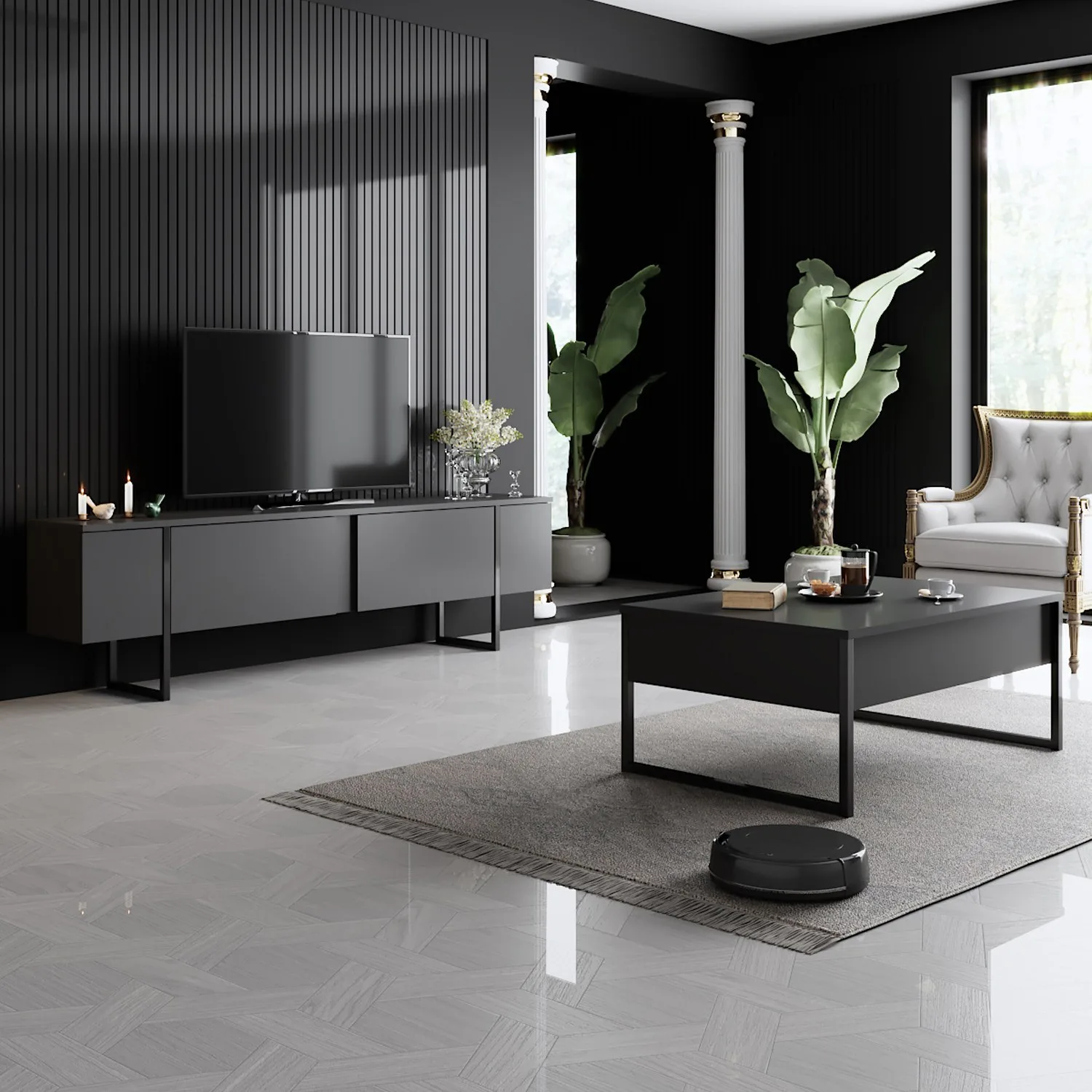 Obývací stěna LUXE ASIRGROUP