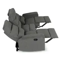 Sedací souprava, polohovací, šedá, látka, ASD-C5980 GREY2 Autronic (foto 13)