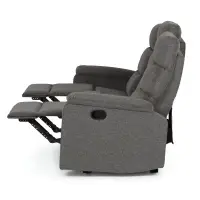 Sedací souprava, polohovací, šedá, látka, ASD-C5980 GREY2 Autronic (foto 6)