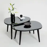 Set odkládacích stolků GUSTO (set 2 ks) ASIRGROUP