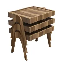 Set odkládacích stolků ROMA (set 3 ks) ASIRGROUP