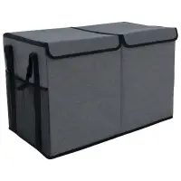 Skládací úložný box, černá, DETER Kondela (foto 5)