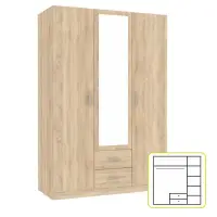 Skříň INVITA TYP 2 Kondela (foto 2)