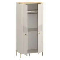 Skříň, kašmír/dub kamenný, RUNOL 2D Kondela (foto 5)