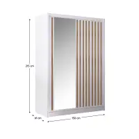 Skříň s posuvnými dveřmi LADDER Kondela (foto 4)