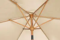 Slunečník ROJA WOOD naklápěcí 3m Rojaplast (foto 15)