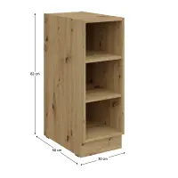 Spodní policová skříňka, dub artisan, FRISBO/ARSANY 30 D OTW BB Kondela (foto 2)