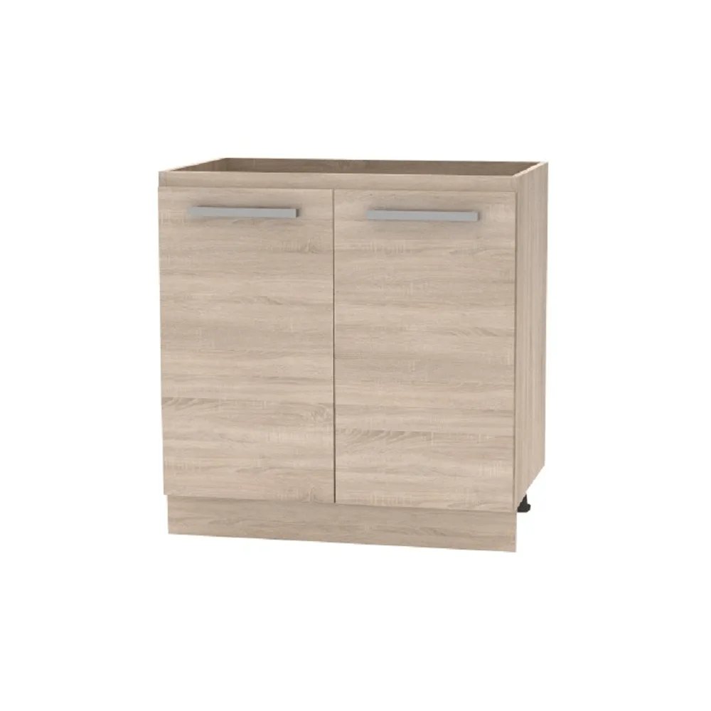 Spodní skříňka 80 2 DV, dub sonoma, NOPL-060-0S Kondela