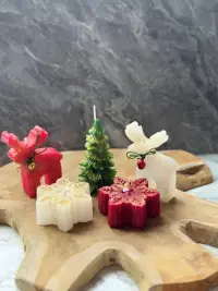 Svíčka CHRISTMAS Candle Set10 (set 3 ks) ASIRGROUP (foto 24)
