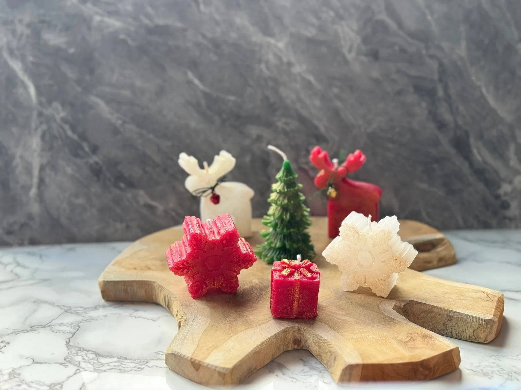 Svíčka CHRISTMAS Candle Set13 (set 6 ks) ASIRGROUP