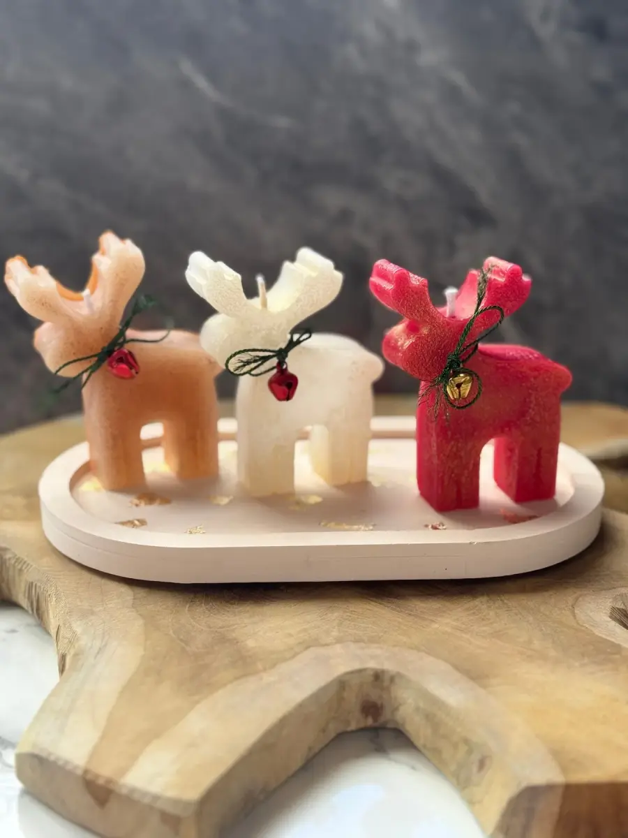 Svíčka CHRISTMAS Candle Set3 (set 4 ks) ASIRGROUP