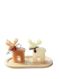 Svíčka CHRISTMAS Candle Set10 (set 3 ks) ASIRGROUP (foto 8)