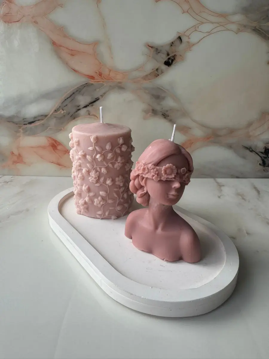 Svíčka GLAMOUR Candle 39ST (set 3 ks) ASIRGROUP