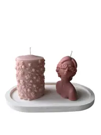 Svíčka GLAMOUR Candle 39ST (set 3 ks) ASIRGROUP (foto 4)