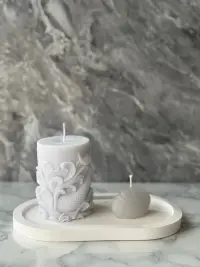 Svíčka GLAMOUR Candle 40ST (set 3 ks) ASIRGROUP (foto 2)