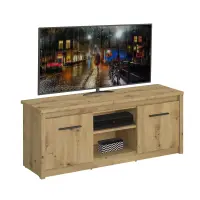 TV stolek 2D/125, dub artisan, AIRON Kondela (foto 5)