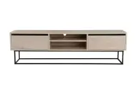 TV stolek ESCAPE 180 -Black Travertine ASIRGROUP (foto 6)