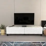 TV stolek LERZE – Bílá ASIRGROUP