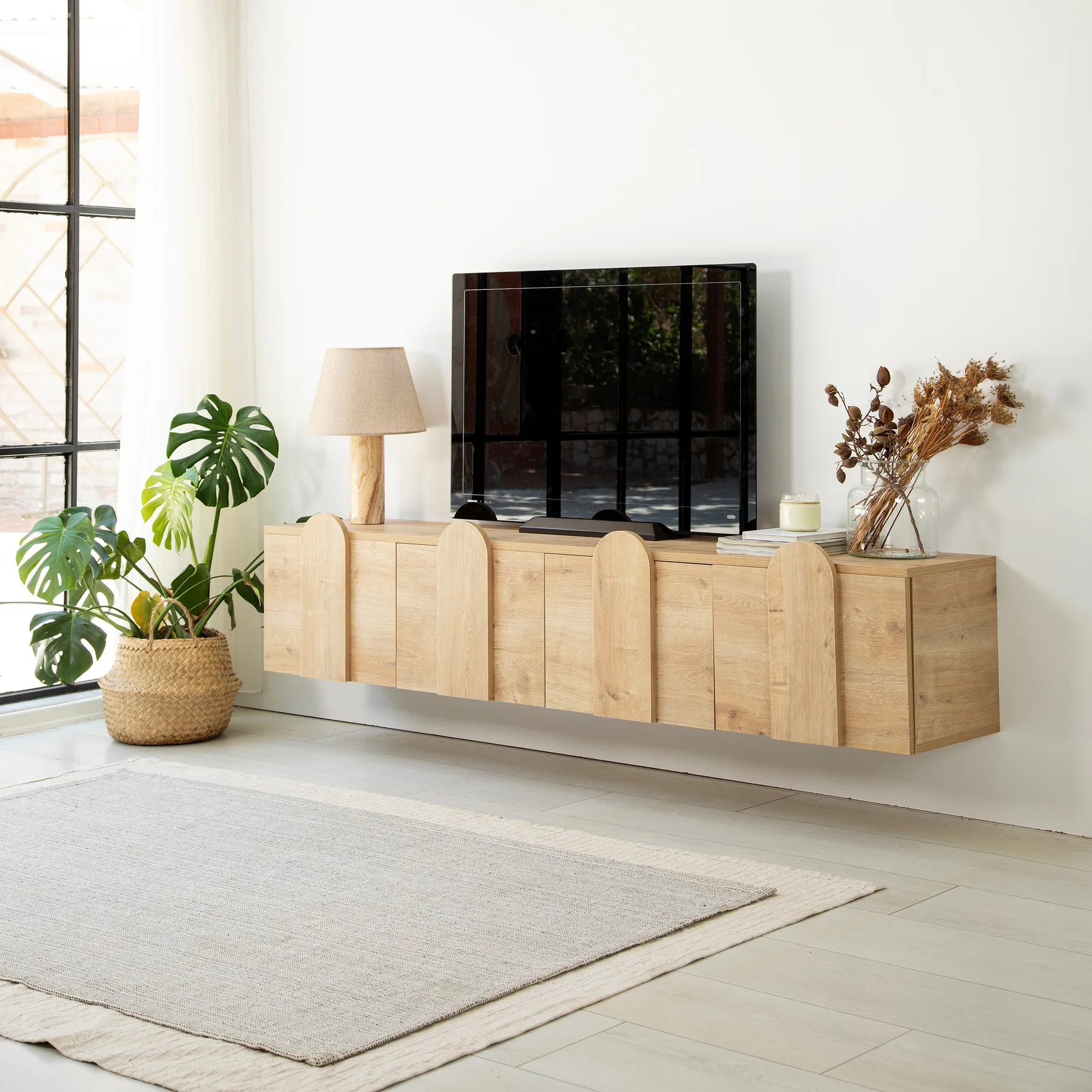 TV stolek NEW Sapphire Oak v2 ASIRGROUP (foto 22)