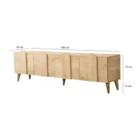 TV stolek NEW Sapphire Oak v2 ASIRGROUP (foto 7)