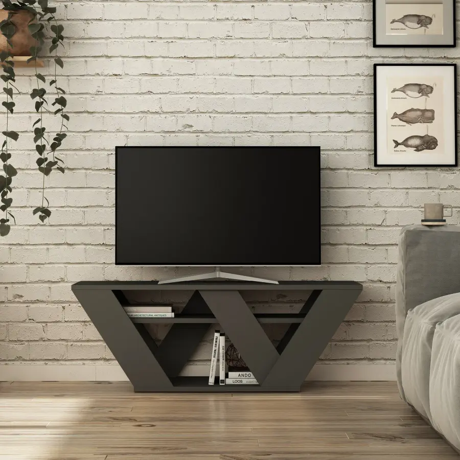 TV stolek PIPRALLA – Antracitová ASIRGROUP (foto 23)