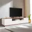 TV stolek VERAMONT – Bílá / Ořech ASIRGROUP